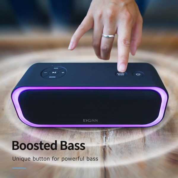 DOSS SoundBox Pro Bluetooth Speaker with 20W Stereo Sound, A... - Image 3