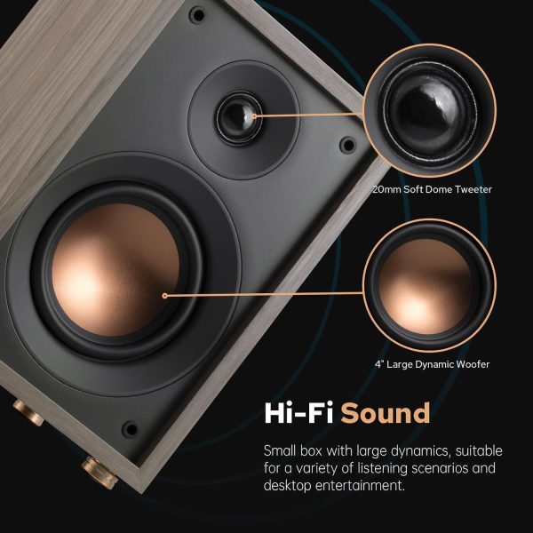 HiVi-Swans Oasis 140 Passive Speakers, 2-Way HiFi Bookshelf ... - Image 4