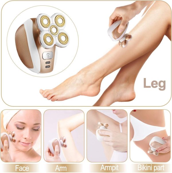 Women Waterproof Painless Hair Remover Electric Cordless Sha... - Image 7