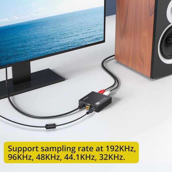 PROZOR 192KHz Digital to Analog Converter DAC Digital SPDIF ... - Image 5