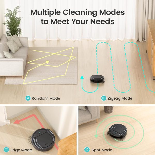 Lefant Robot Vacuum Cleaner, 6 Cleaning Modes, Wi-Fi Connect... - Image 5