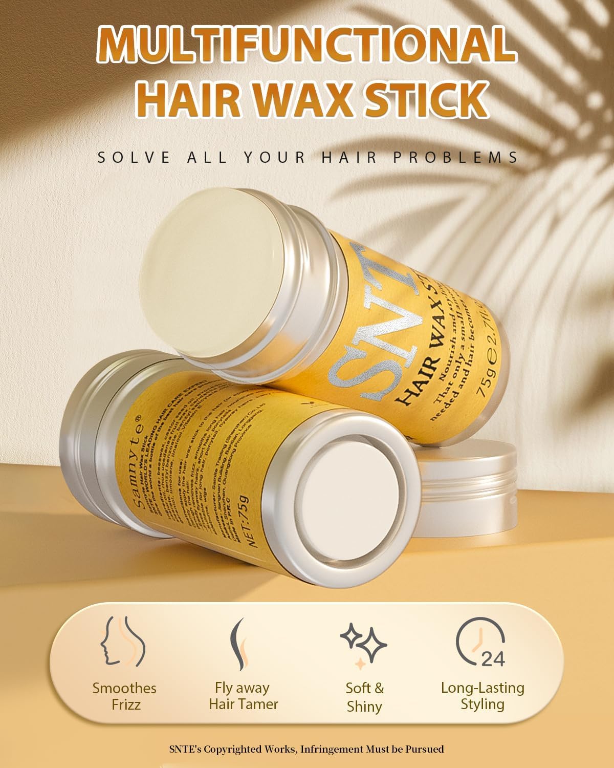 Hair Wax Stick, Wax Sticks for Hair Slick Stick, Hair Wax St…