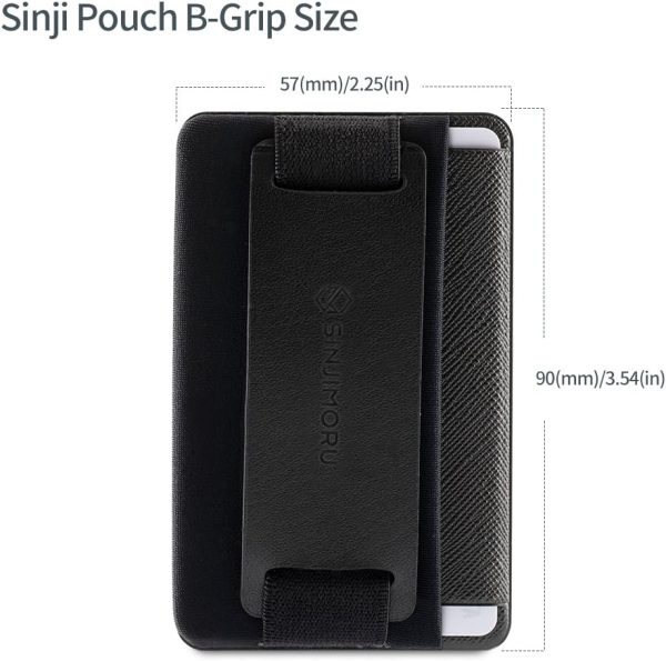 Sinjimoru Cell Phone Wallet Card Holder with Phone Grip, Cel... - Image 7