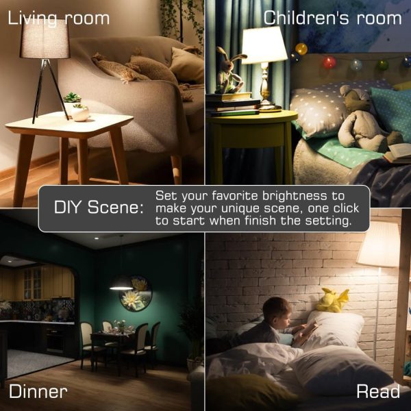 Alexa Light Bulb 130W Equivalent, Smart Light Bulbs Warm Whi... - Image 5
