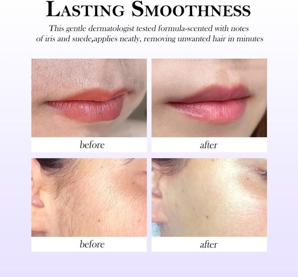 Luuma Hair Removal Cream, Luuma Facial Hair Remover, Sensiti... - Image 2