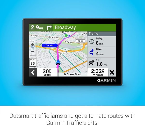 Garmin Drive 53 GPS Navigator, High-Resolution Touchscreen,... - Image 3