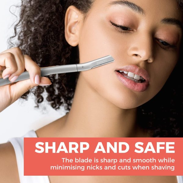 Eyebrow Razor, Face Razors for Women&Men, Eyebrow Trimmer Sh... - Image 3