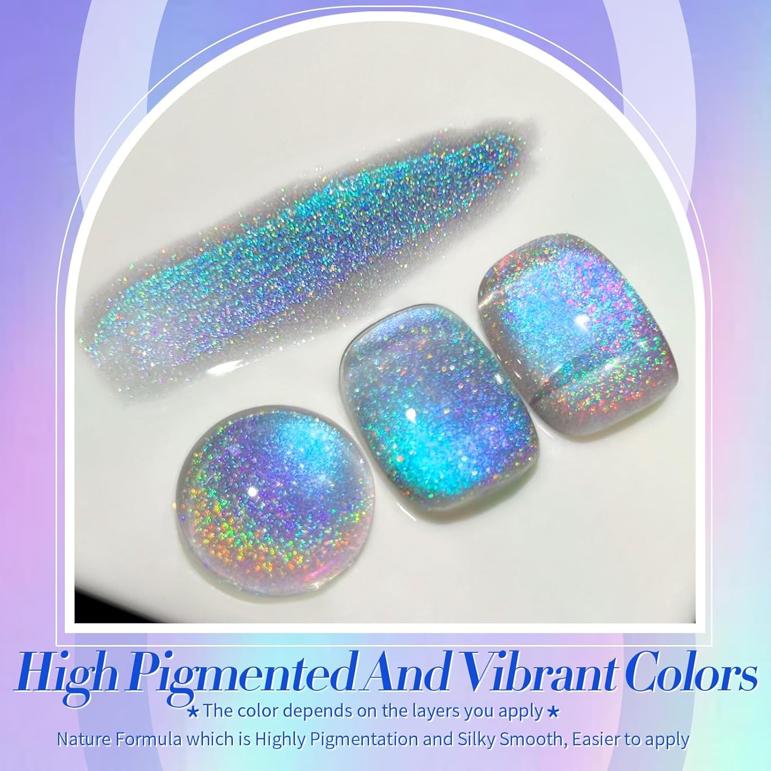 Born Pretty 9D Cat Magnetic Eye Gel Nail Polish Iridescent R…