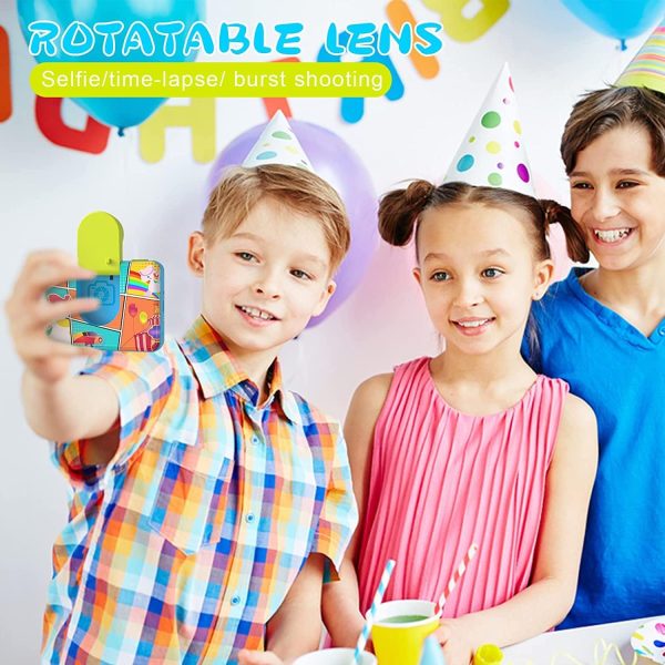 CHAKEYAKE Kids Camera, 20MP 1080P Kids Digital Waterproof Ca... - Image 5