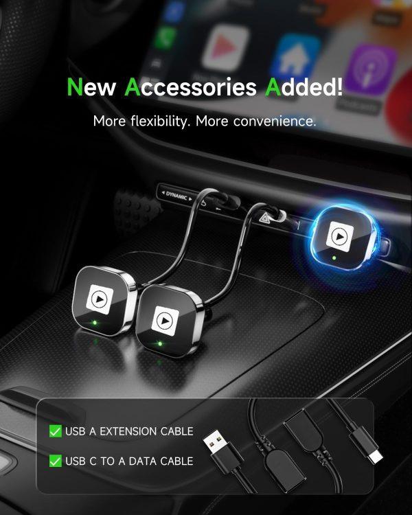Spedal CL322 Wireless CarPlay & Android Auto Adapter – 2025 ... - Image 8
