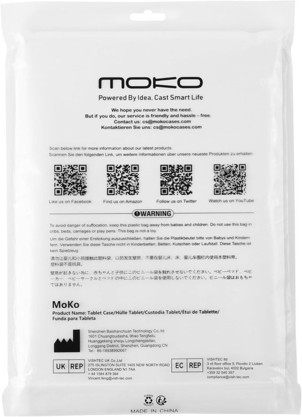 MoKo Case Fits All-New 6" Kindle(11th Generation, 2024/2022 ... - Image 9