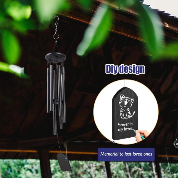 KIKISML Wind Chime, Classic Wind Chimes for Outdoor Indoor D... - Image 6