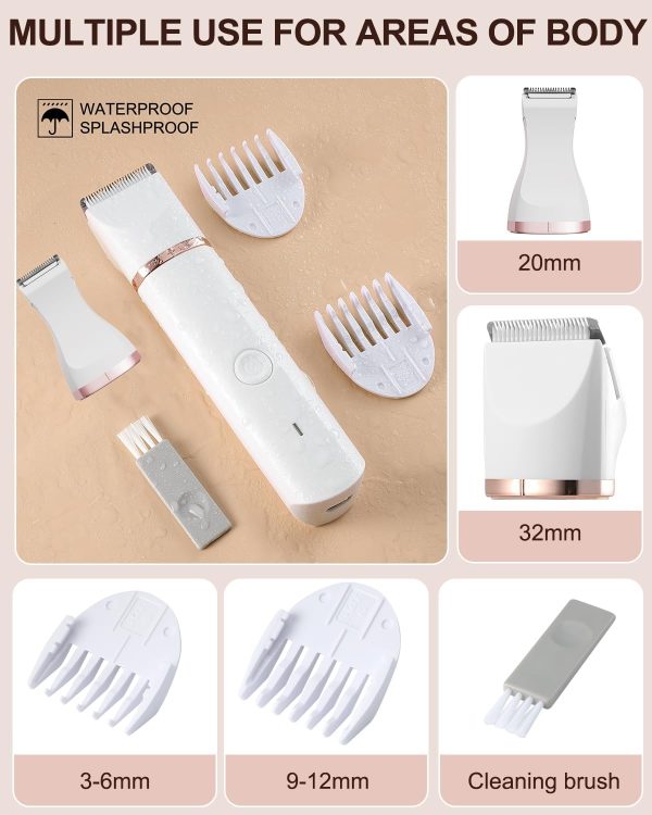 AREYZIN Bikini Trimmer Pubic Hair Trimmer for Women Legs Bik... - Image 6
