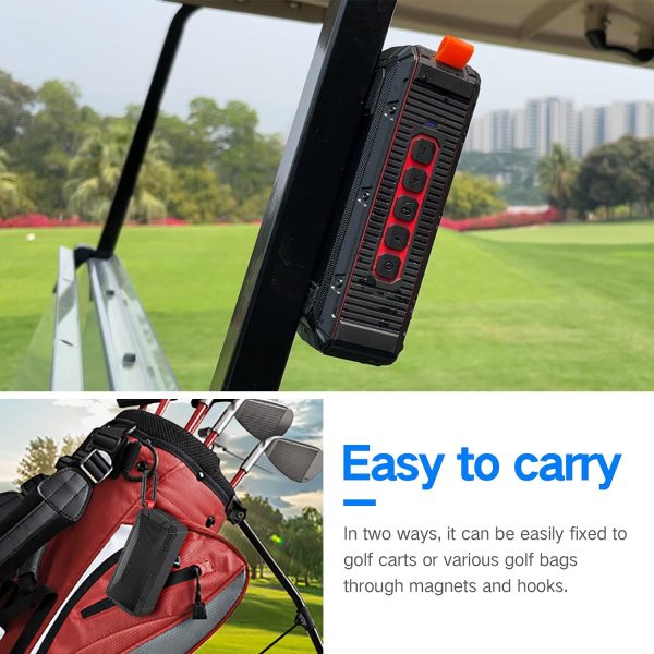 Dprofy Pro Portable Magnetic Bluetooth Golf Speaker - Wirele... - Image 4