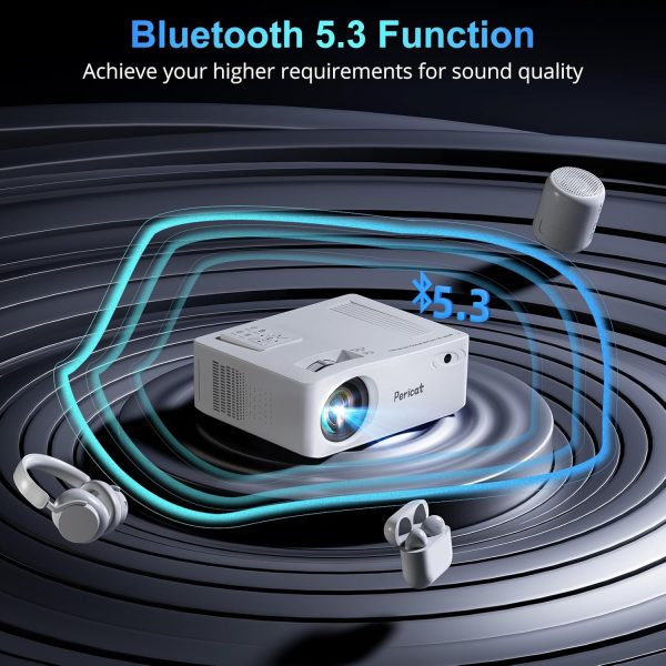 5G WiFi Bluetooth Projector,2024 Upgraded Native 1080P Outdo... - Image 5