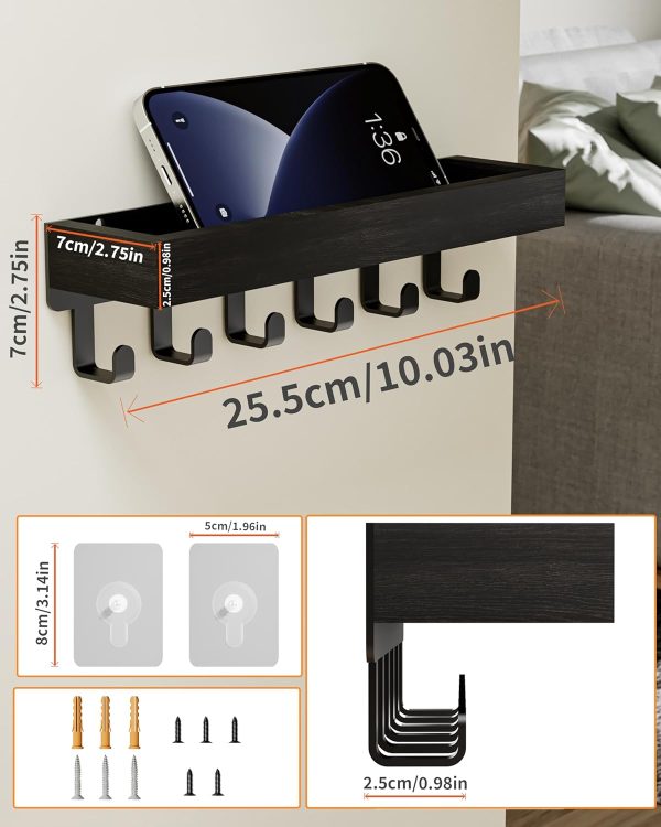SWTYMIKI Key Holder - Key Hook Hanger Rack Organizer Wall Mo... - Image 6