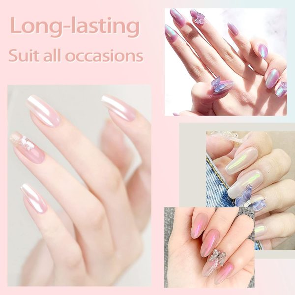Allstarry Chrome Nail Powder Metallic Mirror Effect Pigment ... - Image 4