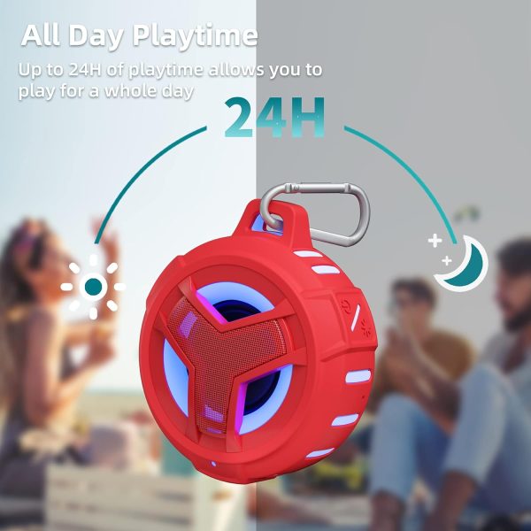 EBODA Bluetooth Shower Speaker, Portable Bluetooth Speakers,... - Image 7