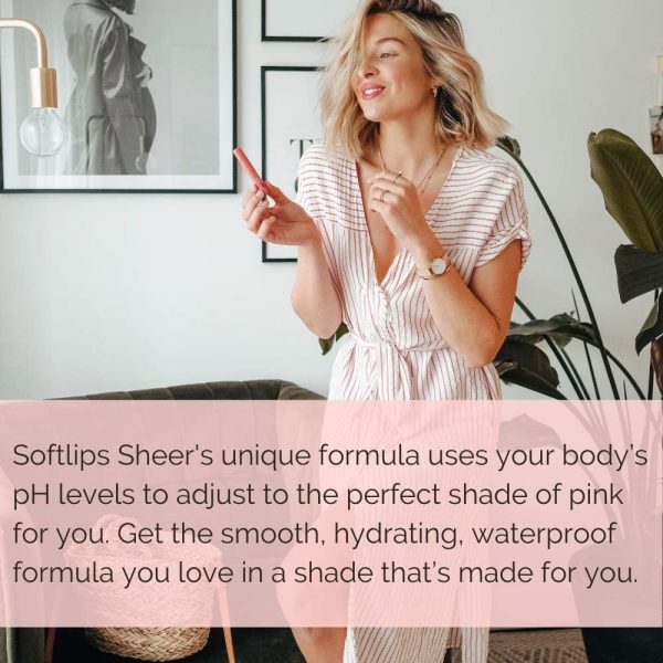 Softlips Sheer Colour Changing Lip Balm Strawberry, Argan Oi... - Image 5
