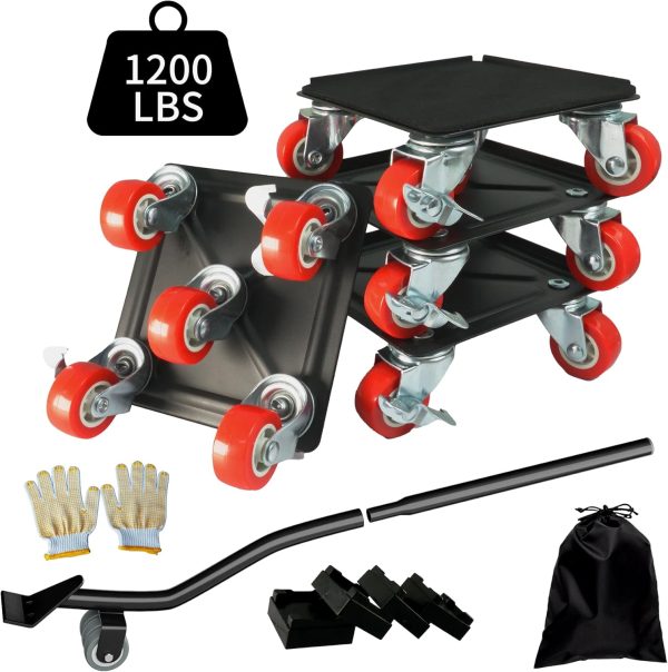 Heavy Duty Furniture Movers with Wheels,Furniture Dolly 5 Wh...