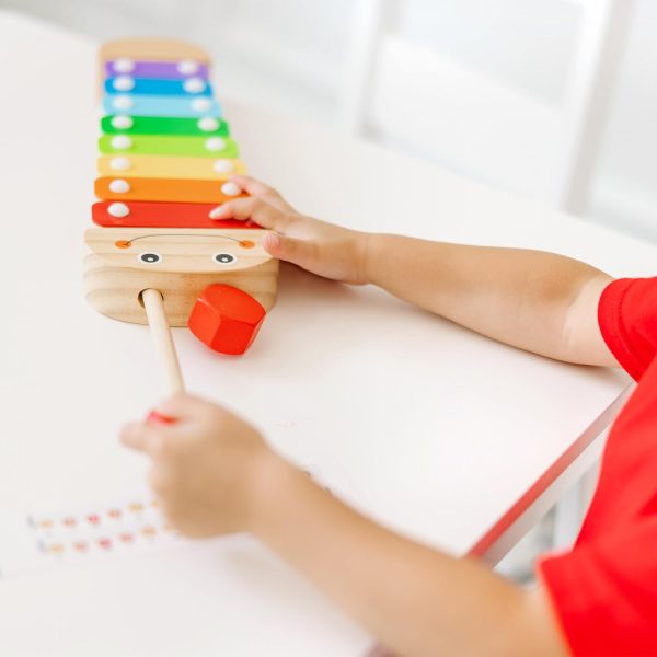 Melissa & Doug Caterpillar Xylophone Musical Toy with Wooden... - Image 7