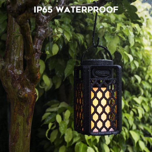 Outdoor Bluetooth Speakers, Led Flame Torch Lantern, Waterpr... - Image 4