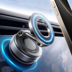 MRGLAS 2025 Upgraded Magsafe Car Mount Vacuum Suction Magnet...