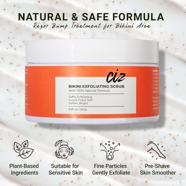 Bikini Area Exfoliator, Exfoliating Scrub for Bikini Area, I... - Image 3