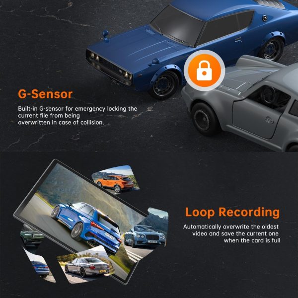 HOTPEAK Wireless Carplay & Android Auto, 9 Inch Portable Car... - Image 5