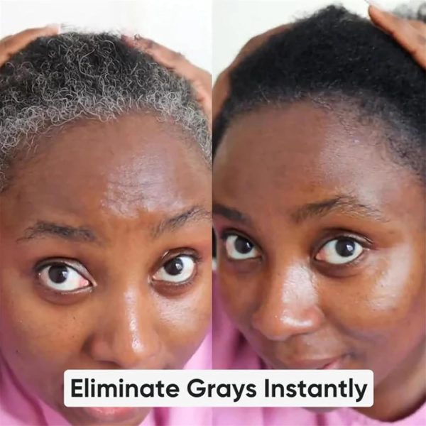 Instant Black Hair Dye Shampoo - 2025 New Formula for Comple... - Image 3