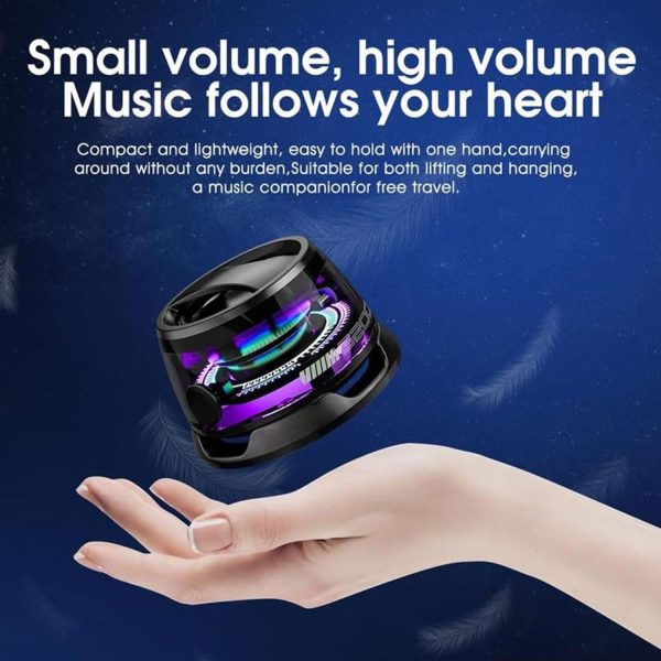 2 Pack G200 Magnetic Bluetooth Speakers with RGB Lights, Wir... - Image 5