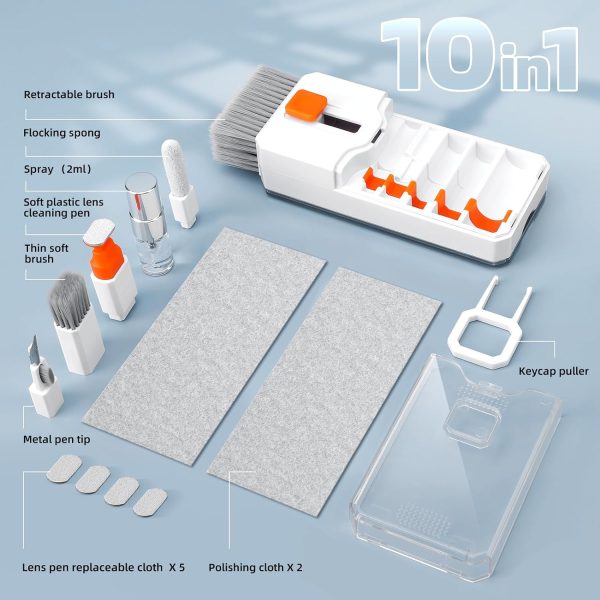 Keyboard Cleaning Kit Laptop Cleaner, 10-in-1 Computer Scree... - Image 8