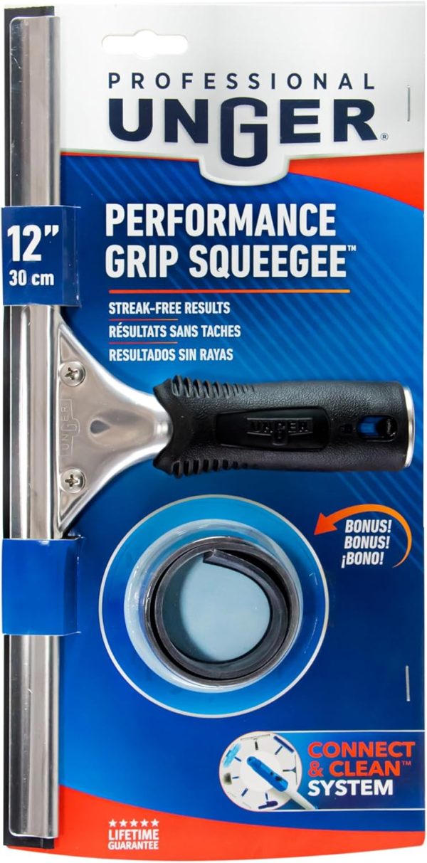 Unger Professional Connect and Clean 12” Performance Squeege... - Image 10