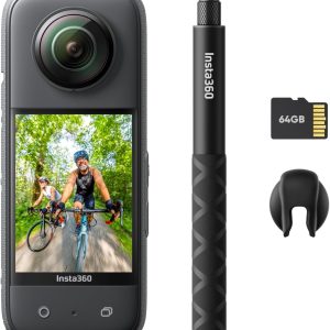 Insta360 Get-Set Bundle- Insta360 X3 Waterproof 360 Action C...