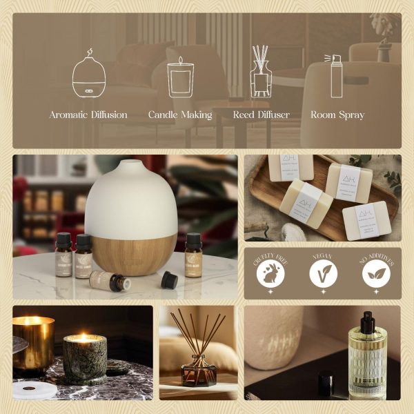 ARVIDSSON Hotel Fragrance Oils Set, Luxury Essential Oils fo... - Image 7