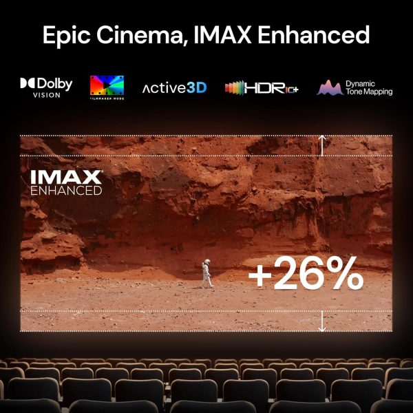 Valerion StreamMaster Plus2 4K Gaming Projector - 300" IMAX ... - Image 5