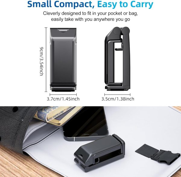 2-Pack Airplane Travel Essentials Phone Holder Universal Air... - Image 7