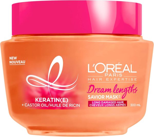 L’Oréal Paris Dream Lengths Savior Mask, Hair Mask for Long ...