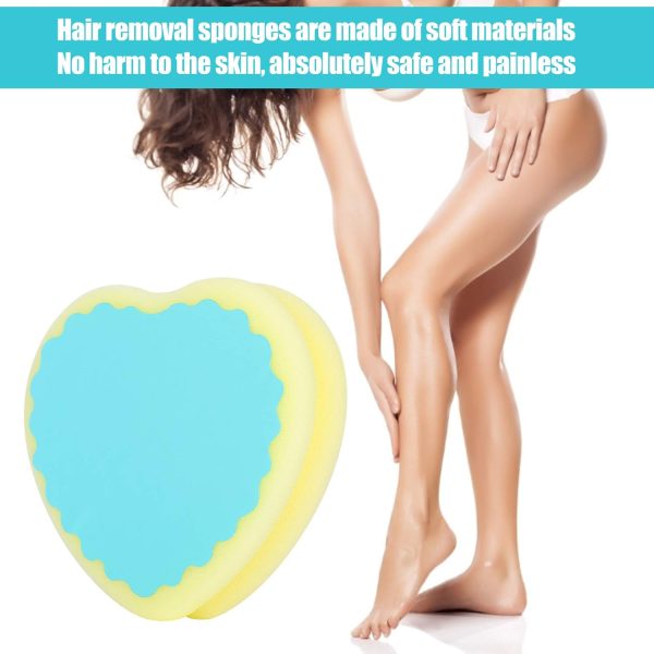 3 PCS Waxing Polishing Sponge Women Hair Removal Pad Depilat... - Image 6