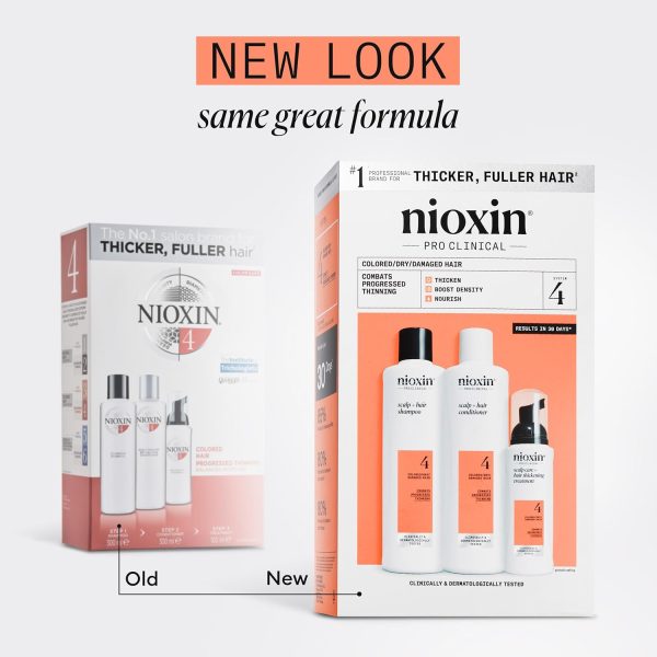 Nioxin Scalp + Hair Thickening System Kits | For Natural, Co... - Image 2