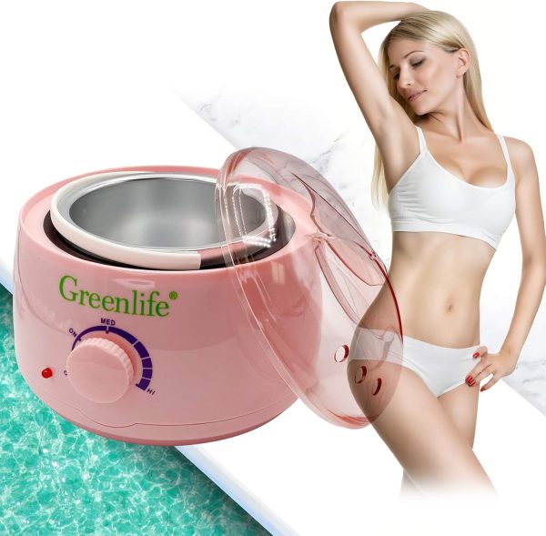 GreenLife® Hair Removal Wax Warmer for Unisex, Home Wax Mach... - Image 4