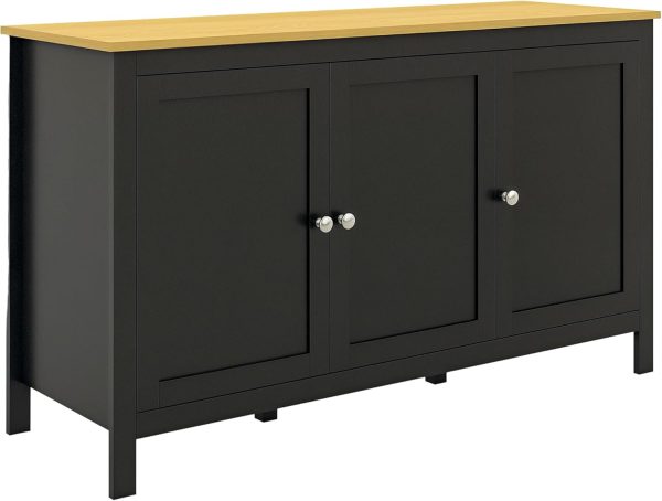 HOMCOM Buffet Cabinet, Sideboard, Storage Cabinet with Doors...