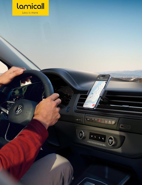 Lamicall Car Phone Holder, Air Vent Clip Mount - Universal C... - Image 7