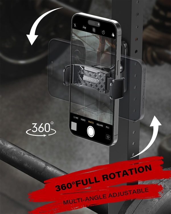 APPS2Car Gym Magnetic Phone Holder, 360 Adjustable, Compatib... - Image 6