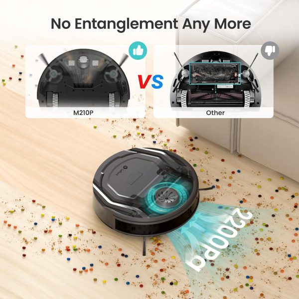Lefant Robot Vacuum Cleaner, 6 Cleaning Modes, Wi-Fi Connect... - Image 6