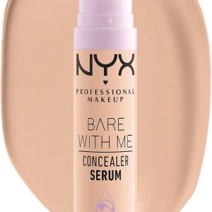 NYX Professional Makeup Concealer Serum, Natural Medium Cove...