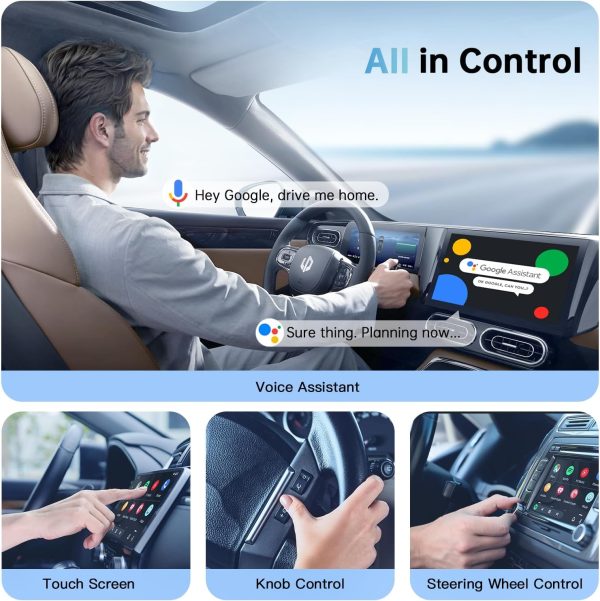 JDG Android Auto Wireless Adapter, Wireless Android Auto Car... - Image 5