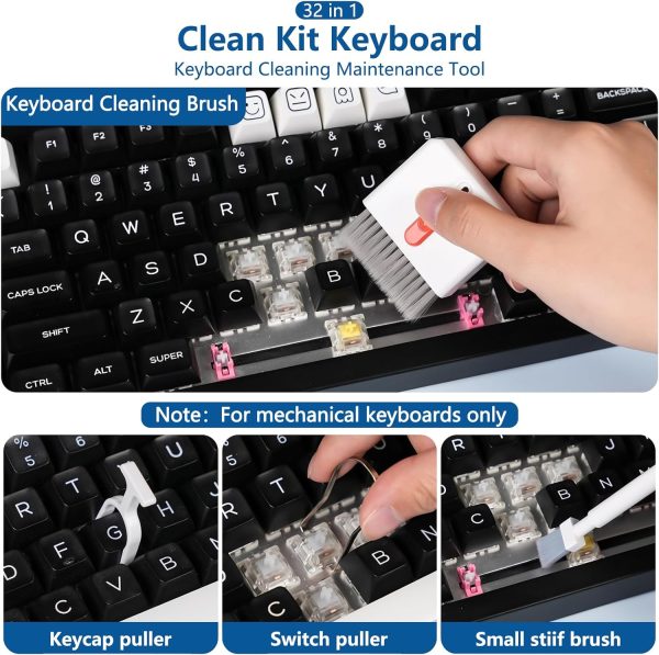Inesore 32-in-1 Electronic Cleaning Kit, Multi-Function Clea... - Image 5
