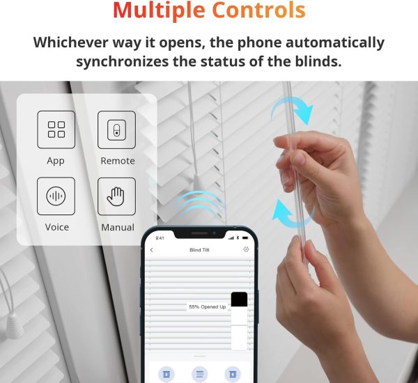 SwitchBot Blind Tilt Motorized Blinds - Smart Electric Blind... - Image 6