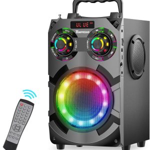 Bluetooth Speakers, 60W Loud Wireless Stereo Speaker with Su...